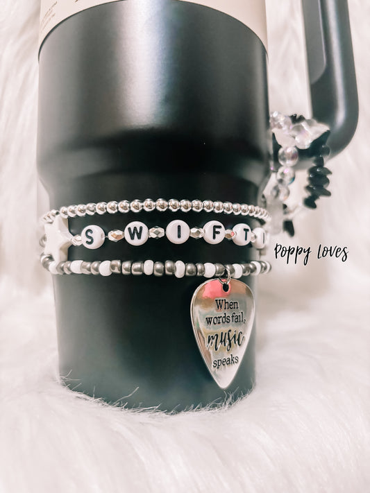 Swiftie Cup Bracelets Stanley Cup Accessories