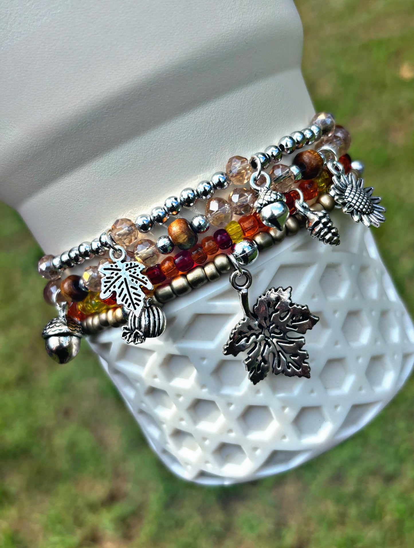 Fall Harvest Cup Bracelets