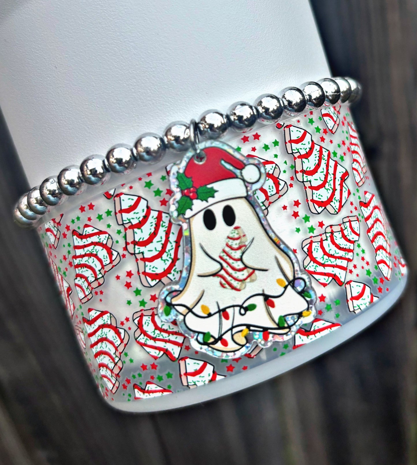 Tree Cake Ghost Cup Bracelet