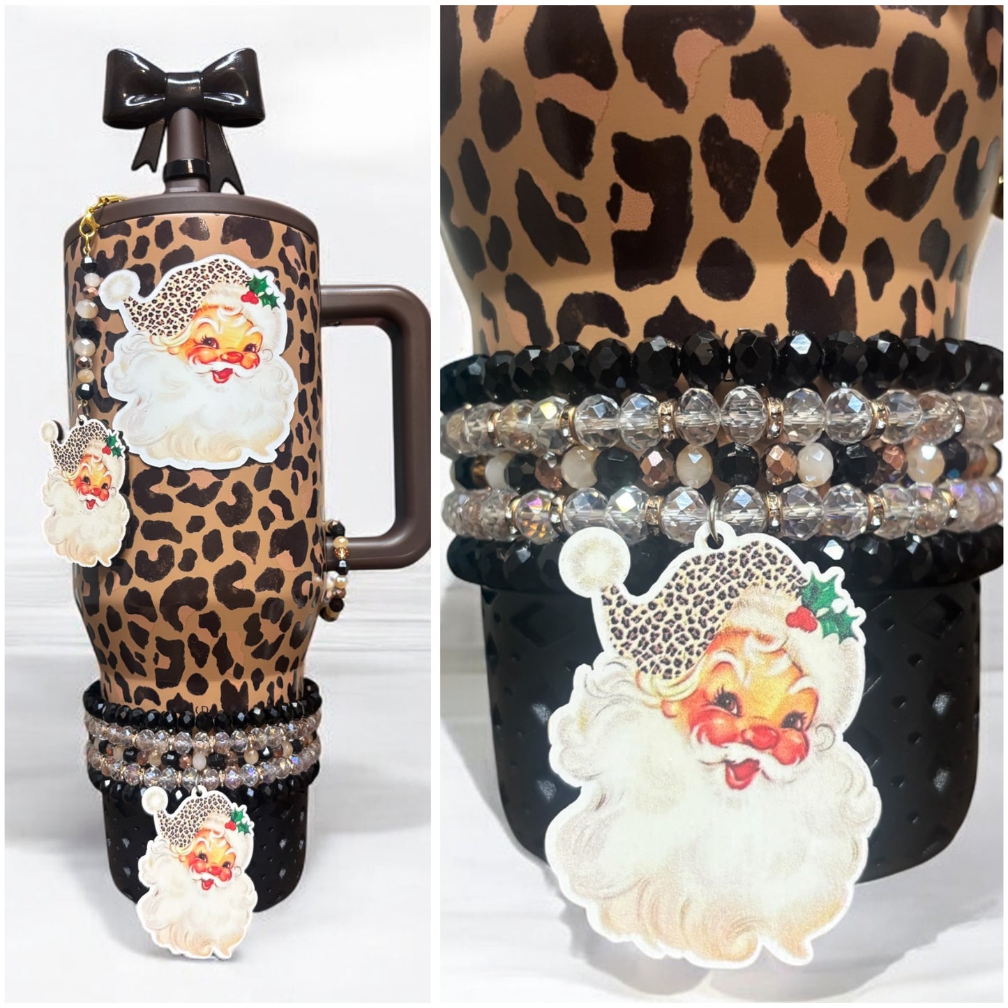 Leopard Santa Accessories