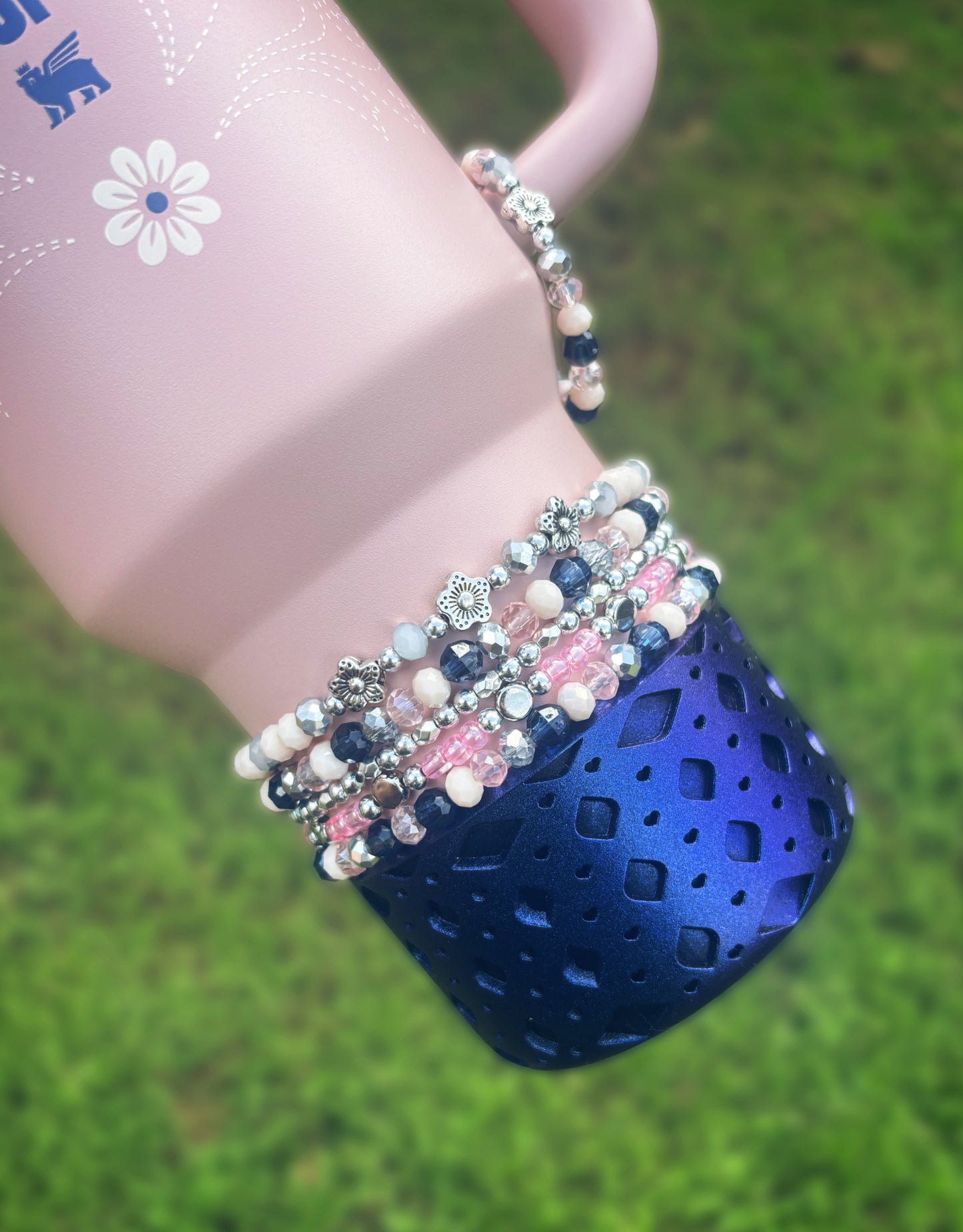 Pink Dusk Stitch Accessories