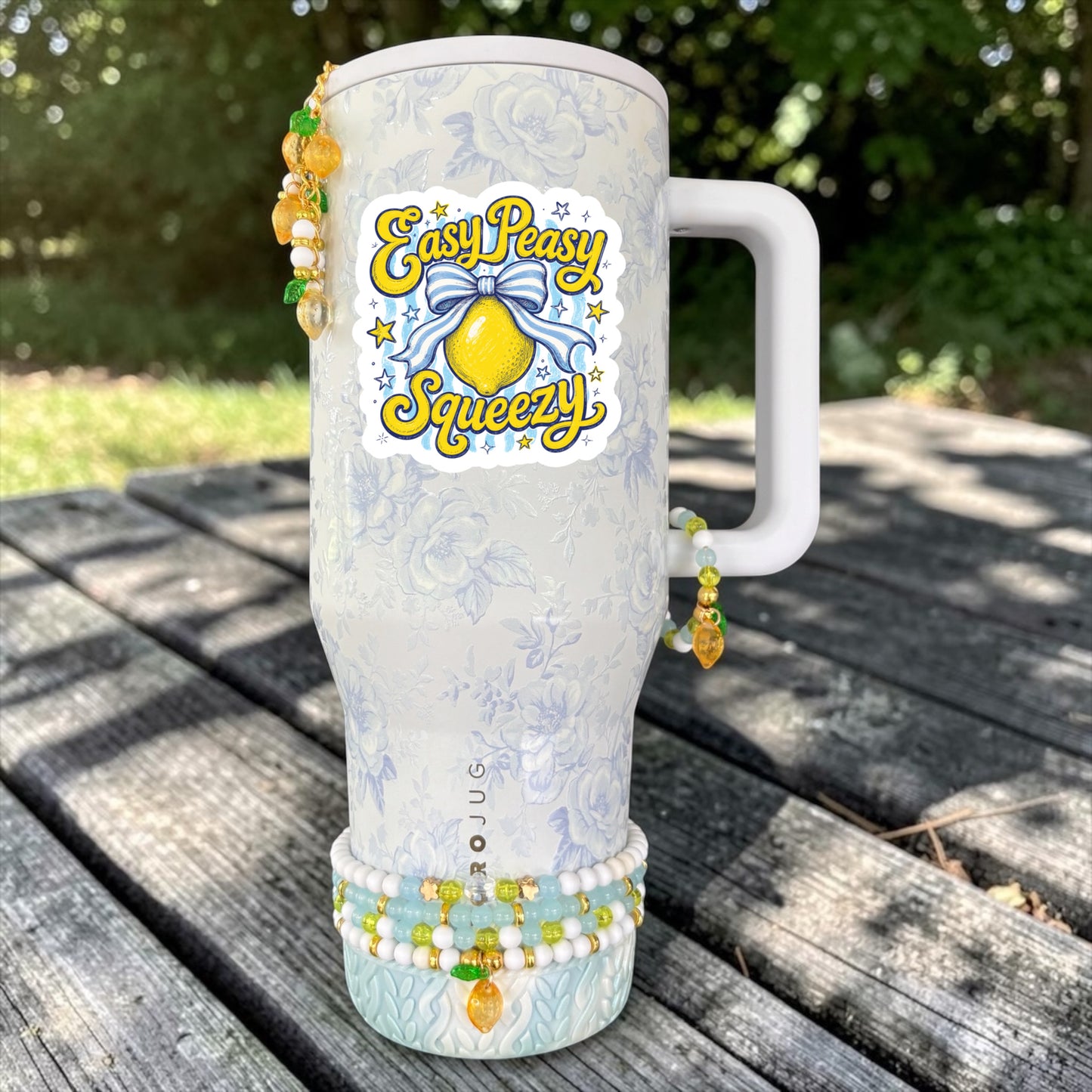 Main Squeeze Lemon Magnetic Handle Charm