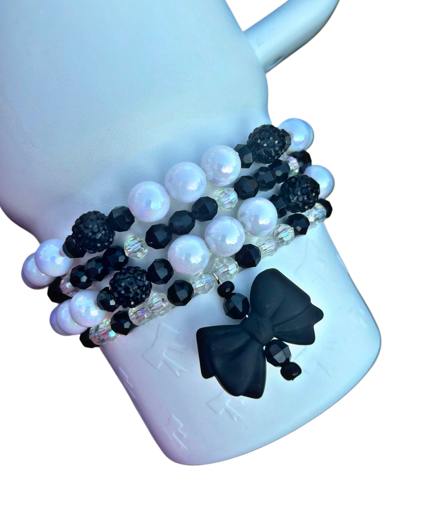 Black & White {Polar}{Chalk} Cup Bracelets