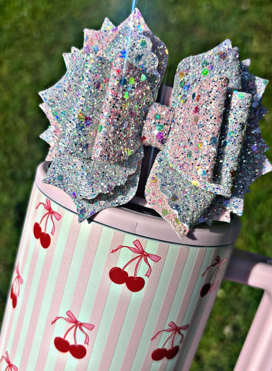 Topper de paille à nœud doré Lucky Clover