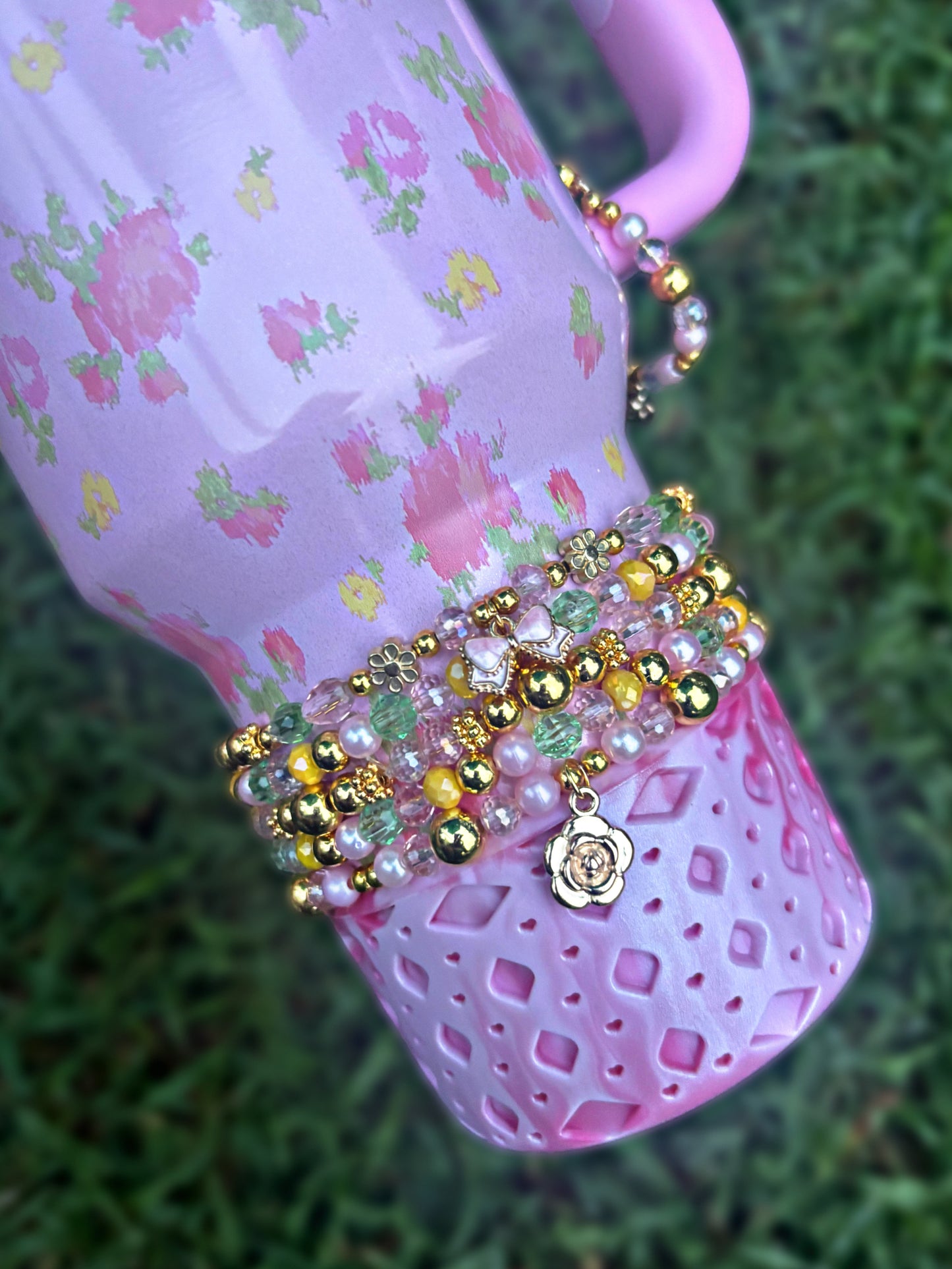 NEW Pink Blossom Shimmer Fusion || The Pop Silicone Boot
