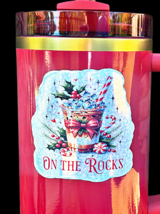 Christmas On The Rocks Magnet