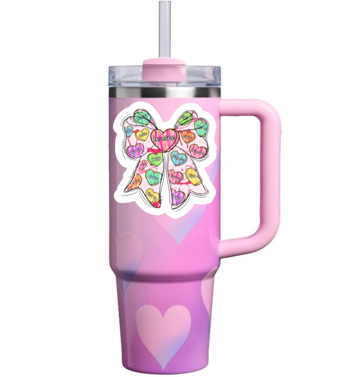 Bow with Hearts Magnet