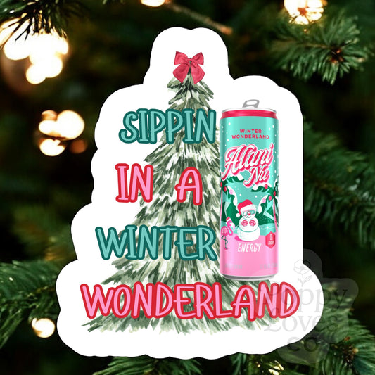 Sippin Wonderland Magnet