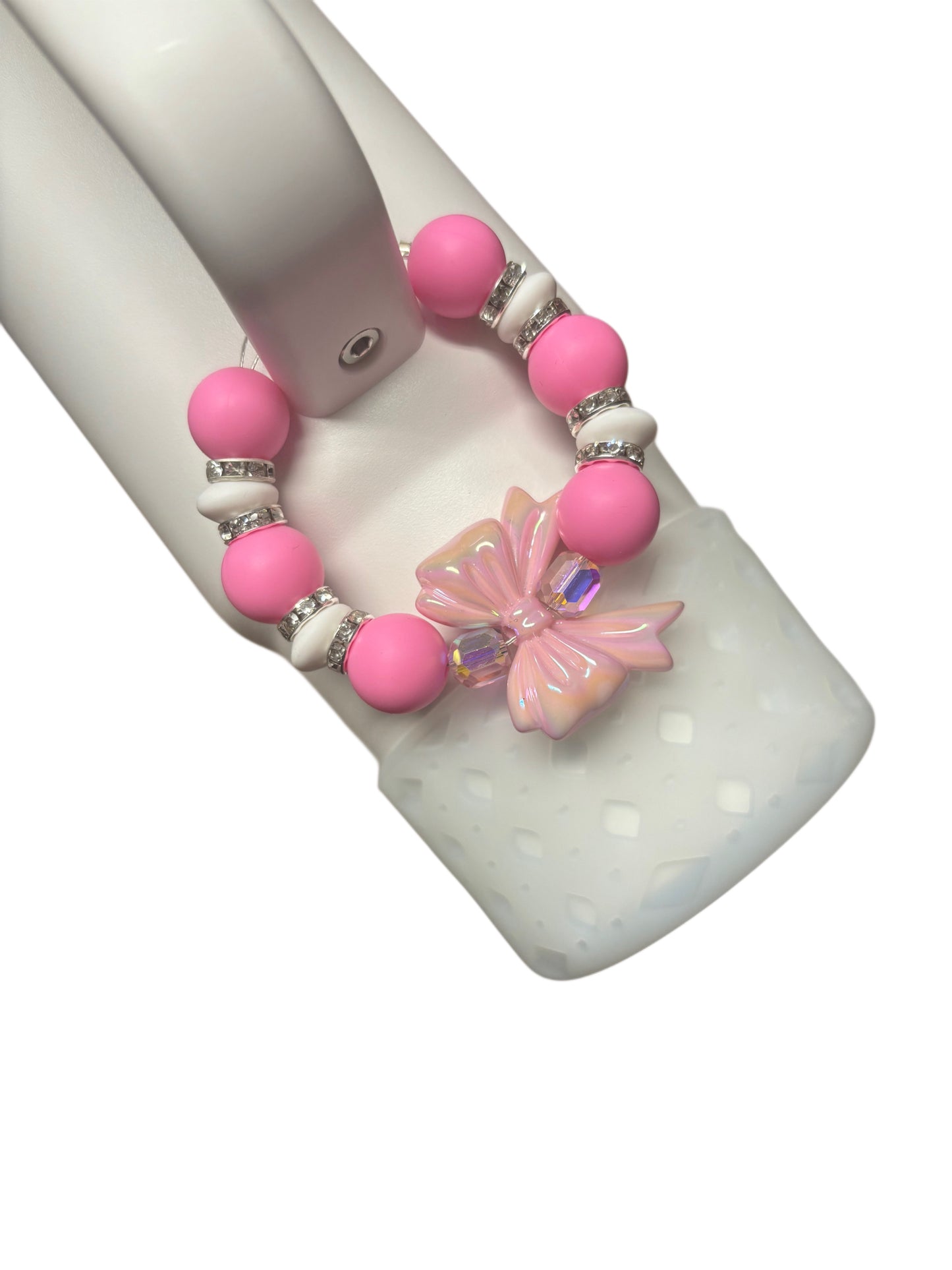 Pink Coquette Handle Charm