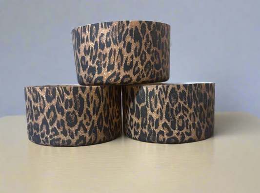 Glitter Leopard Silicone Boot