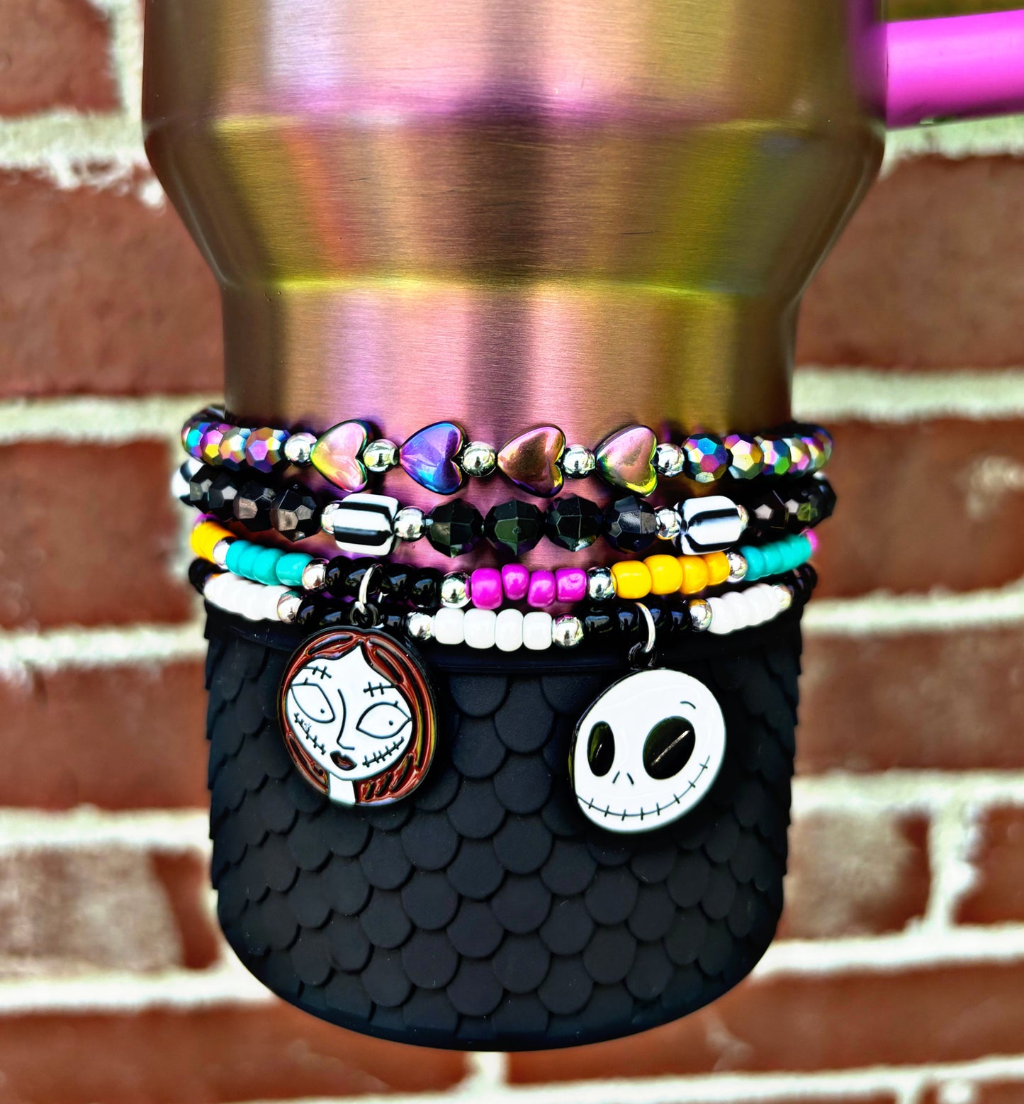 Jack Skellington NBC Cup Bracelets Stanley Cup Accessories