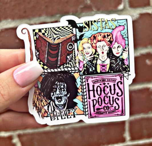 Hocus Pocus Tumbler Cup Magnet