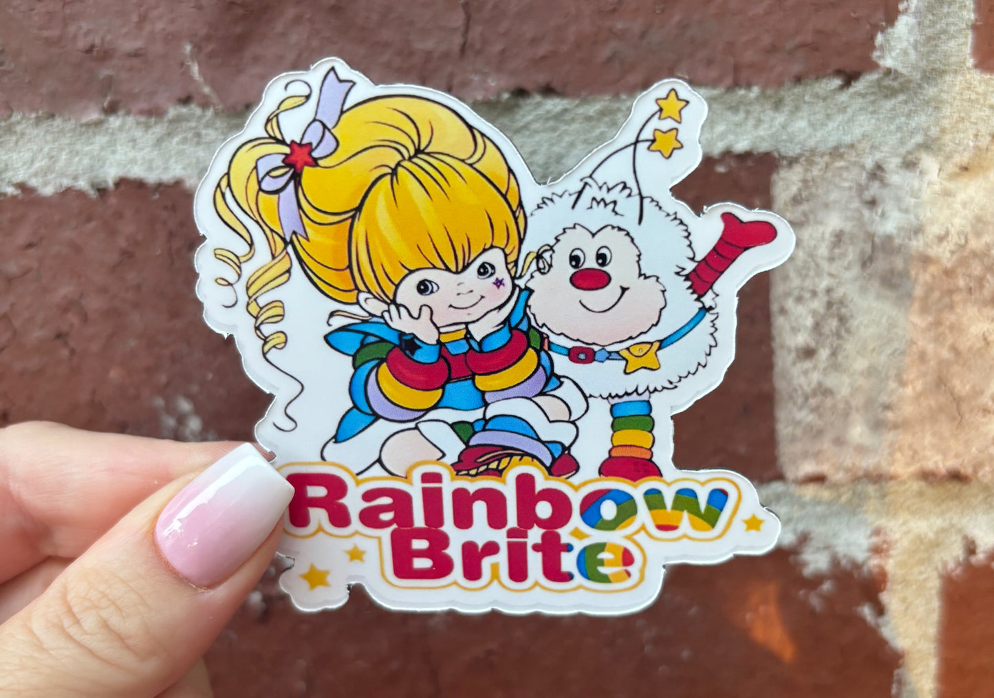 Aimant pour gobelet Rainbow Brite