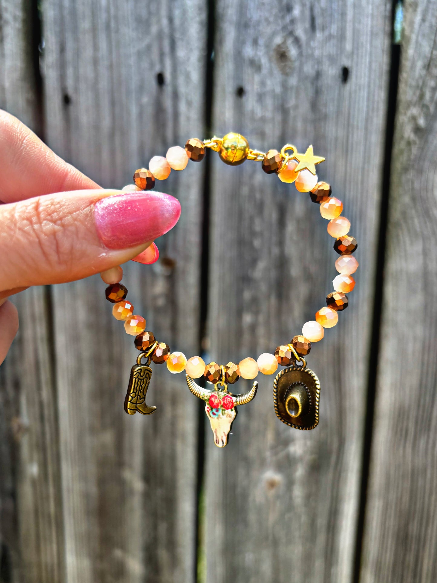 Western Charm Magnetic Wrist Bracelet