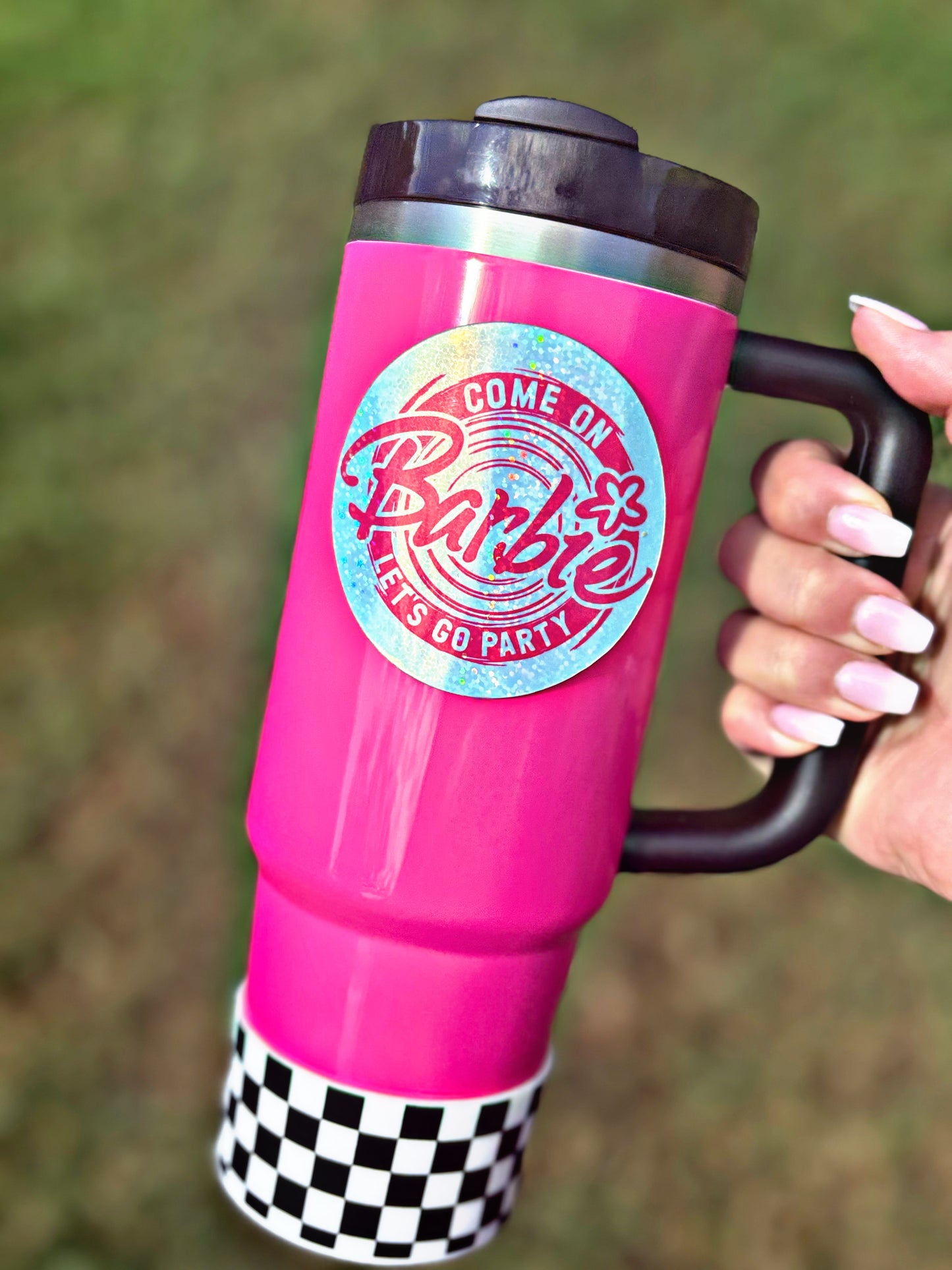 Let’s Go Party Cup Tumbler Magnet