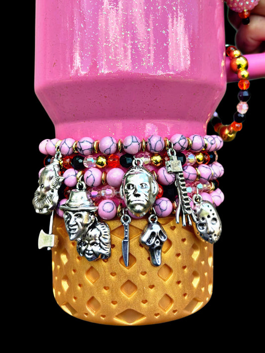 Halloween Guys Cup Bracelets