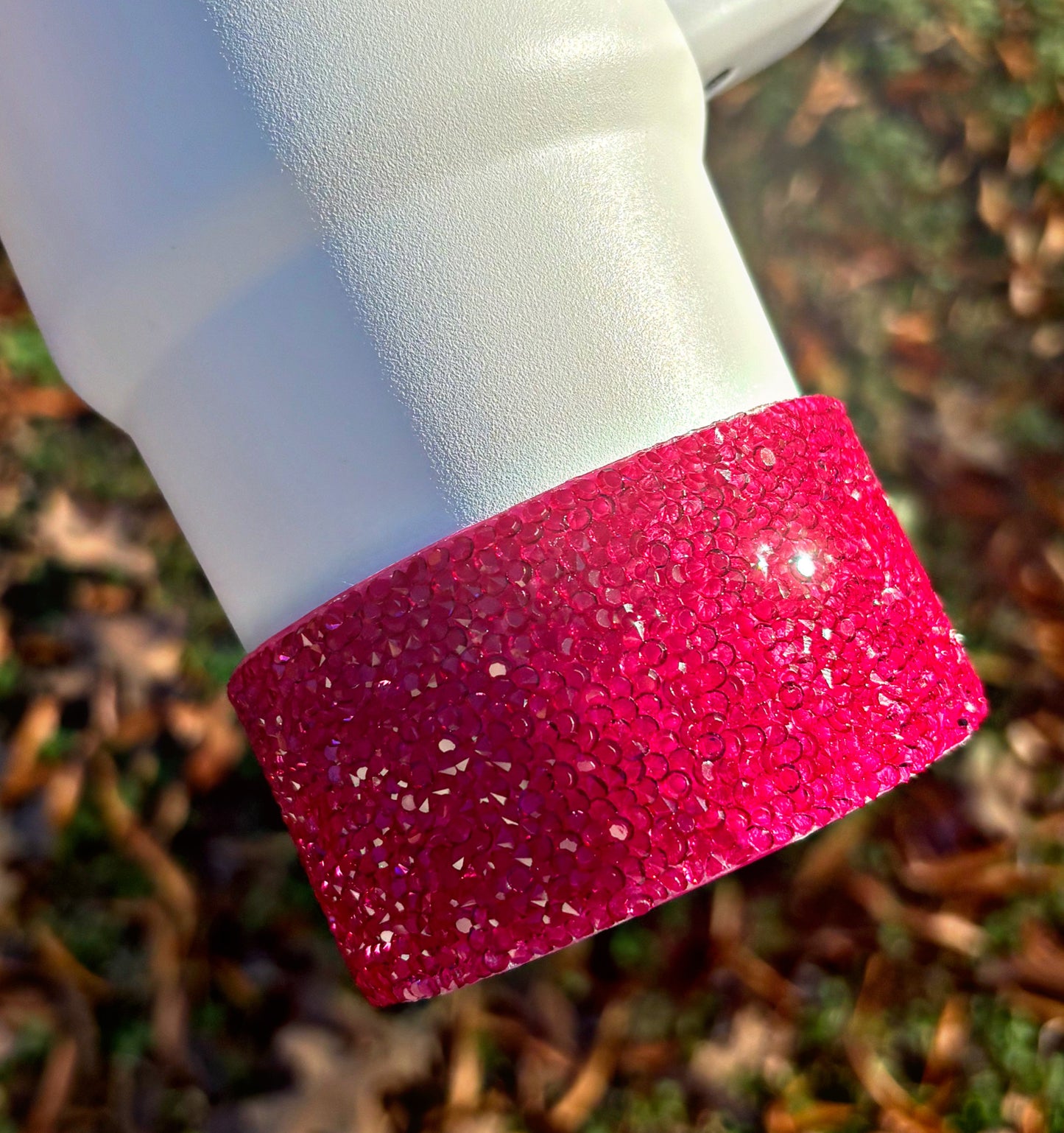 Rose Crystals Silicone Boot