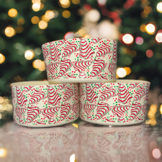Botte transparente en silicone pour gâteau de sapin de Noël