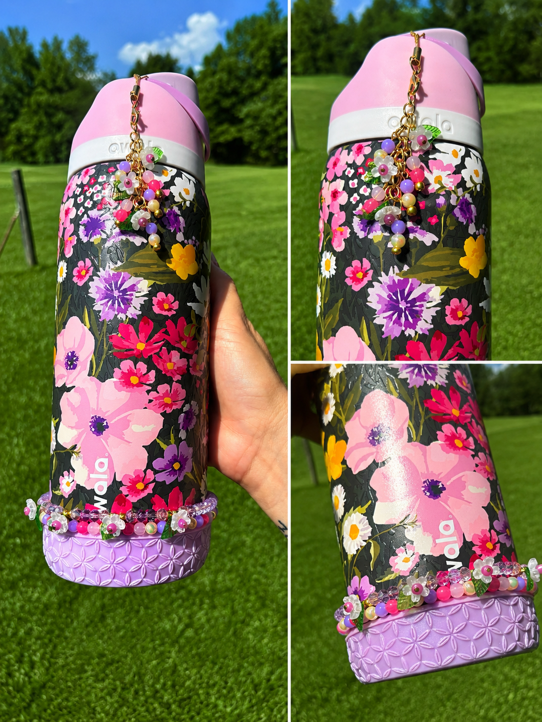Painted Meadow Dangle Charm