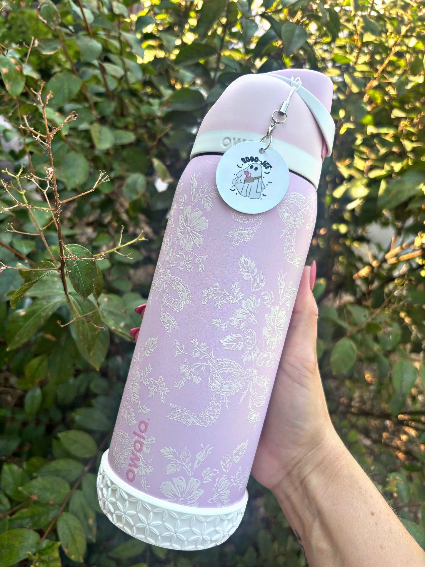 Boo Jee Tag Charm~Loop through handles/straps