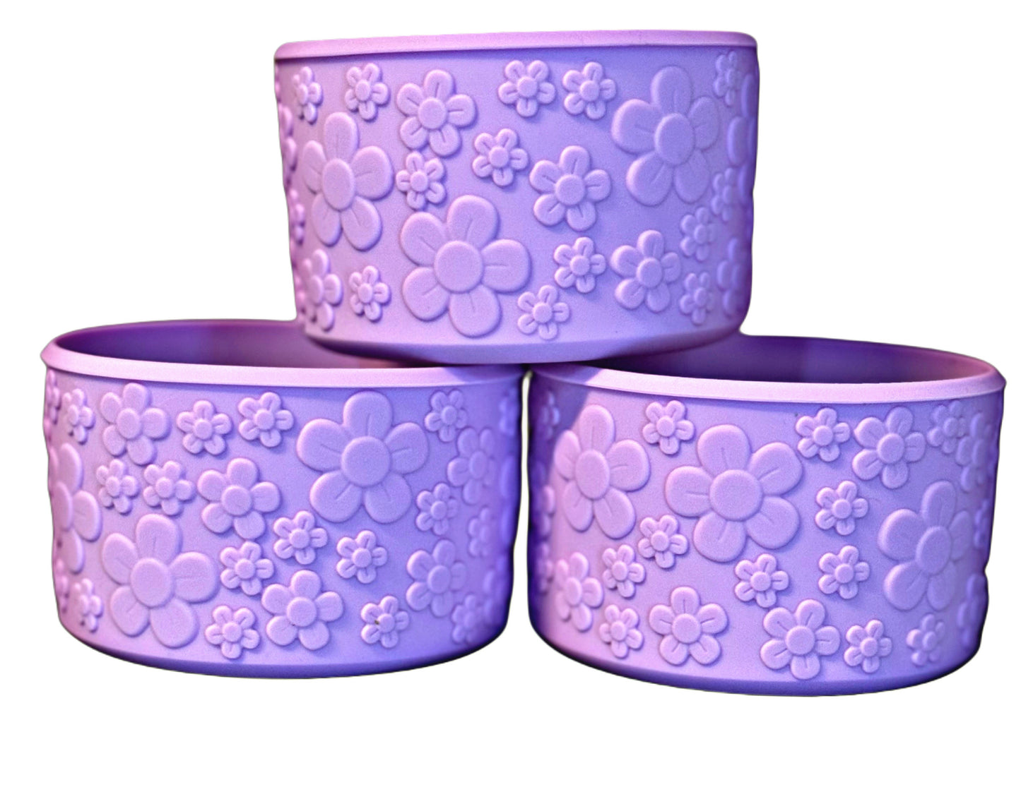 Lavender Flower Silicone Boot