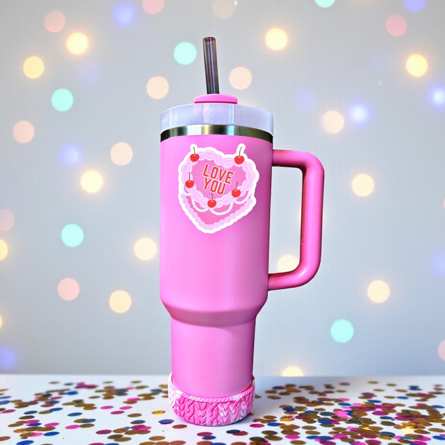 Love You Cake Magnet