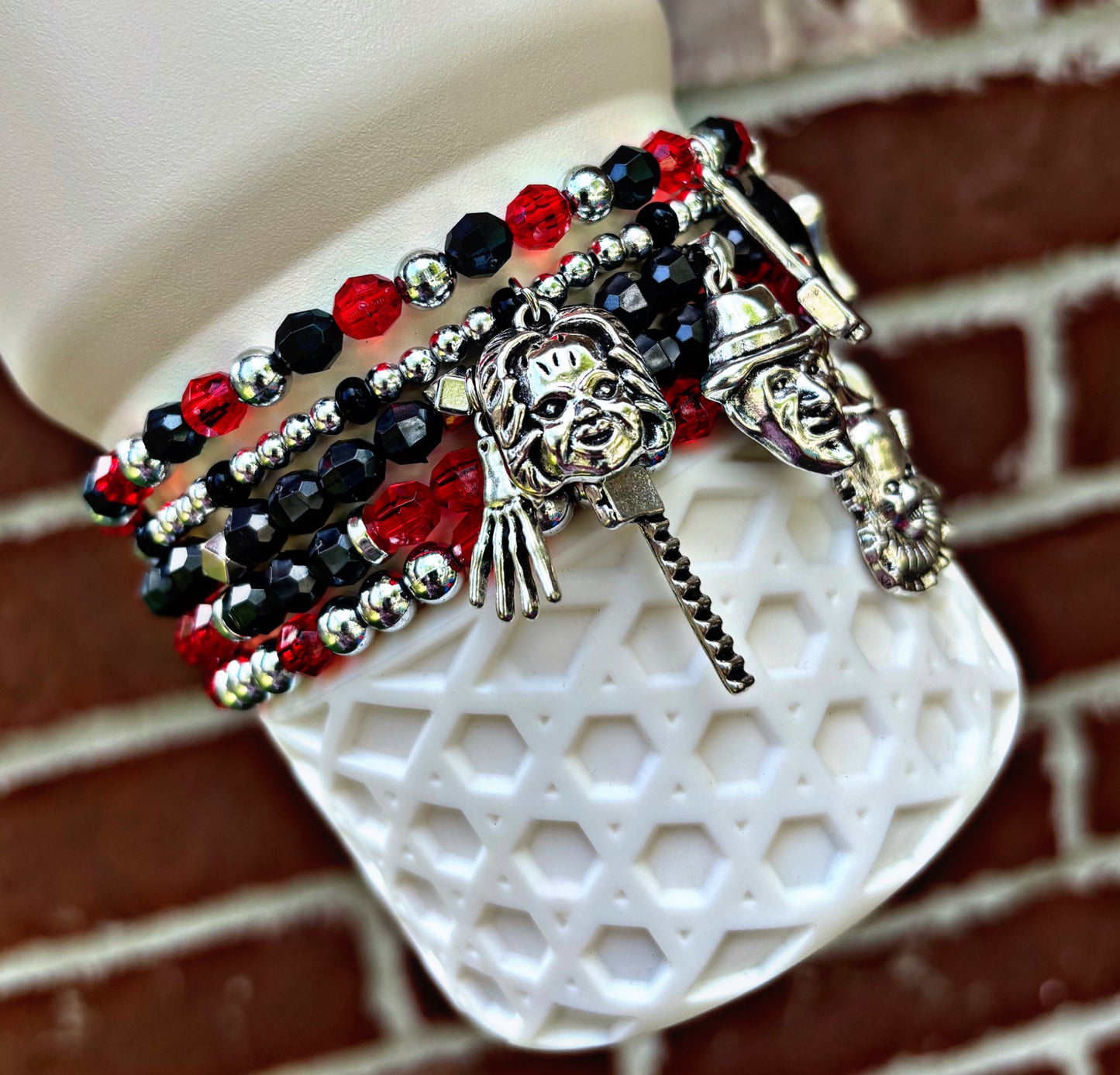 Boys of Fall Halloween Charm Bracelets Stanley Cup Accessories