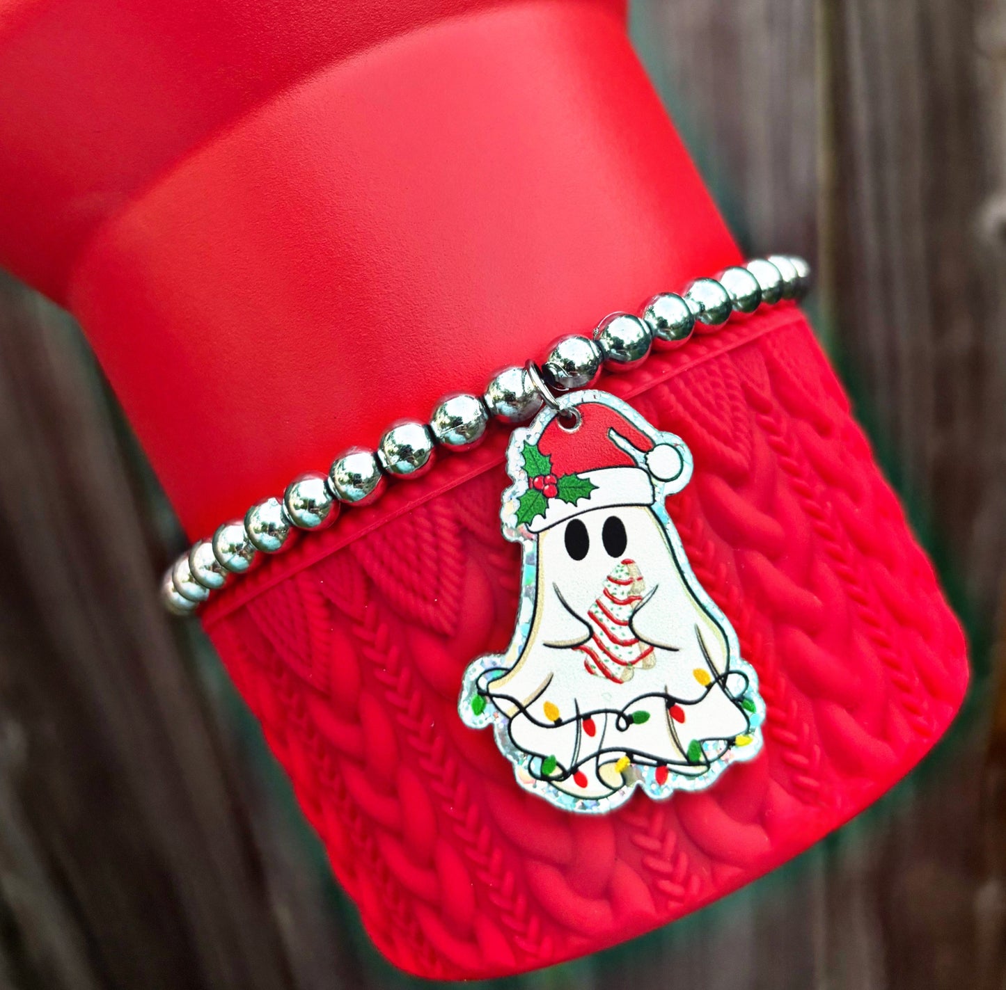 Tree Cake Ghost Cup Bracelet