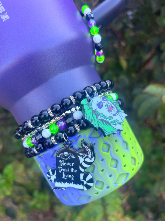 Beetle Juice Cup Bracelets BOOT SHOWN IS INCLUDED FREE