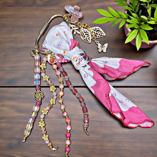 Spring Pink Clip Charm