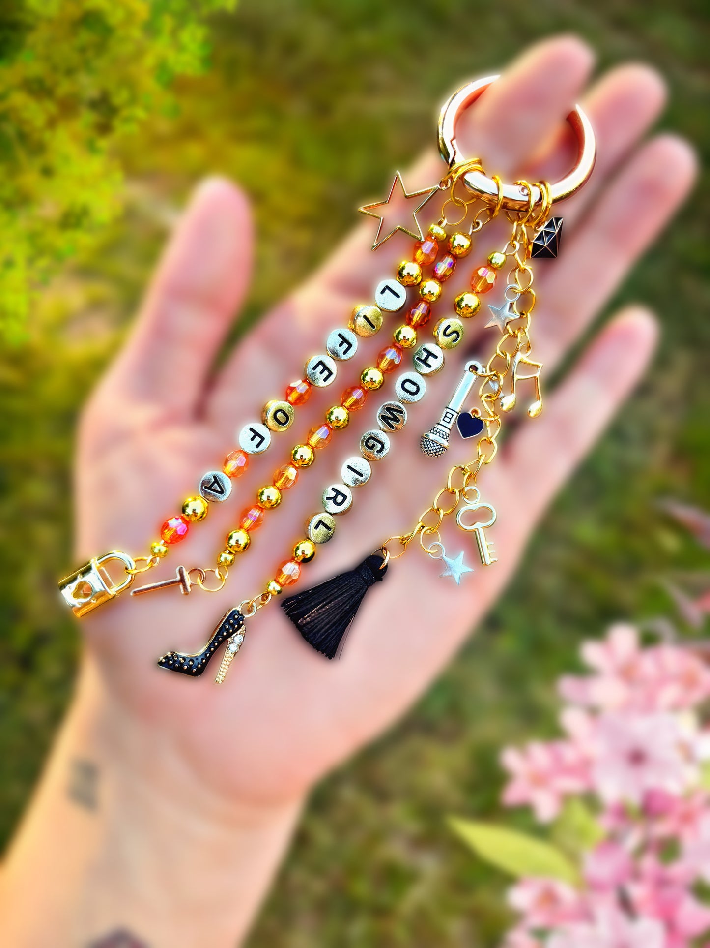 Showgirl Bag Charm