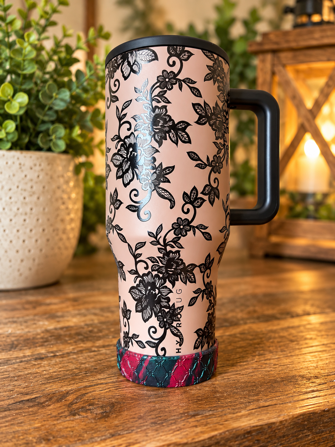 Bordeaux Lace || The Luxe Boot || 3”