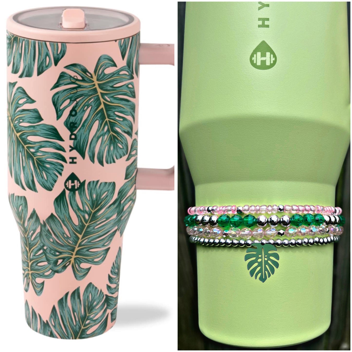 Monstera Hydrojug Traveler Cup Bracelets Accessories