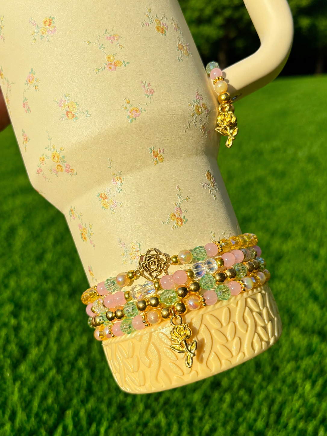 Lemon Haze Bracelets Wrist or Tumbler