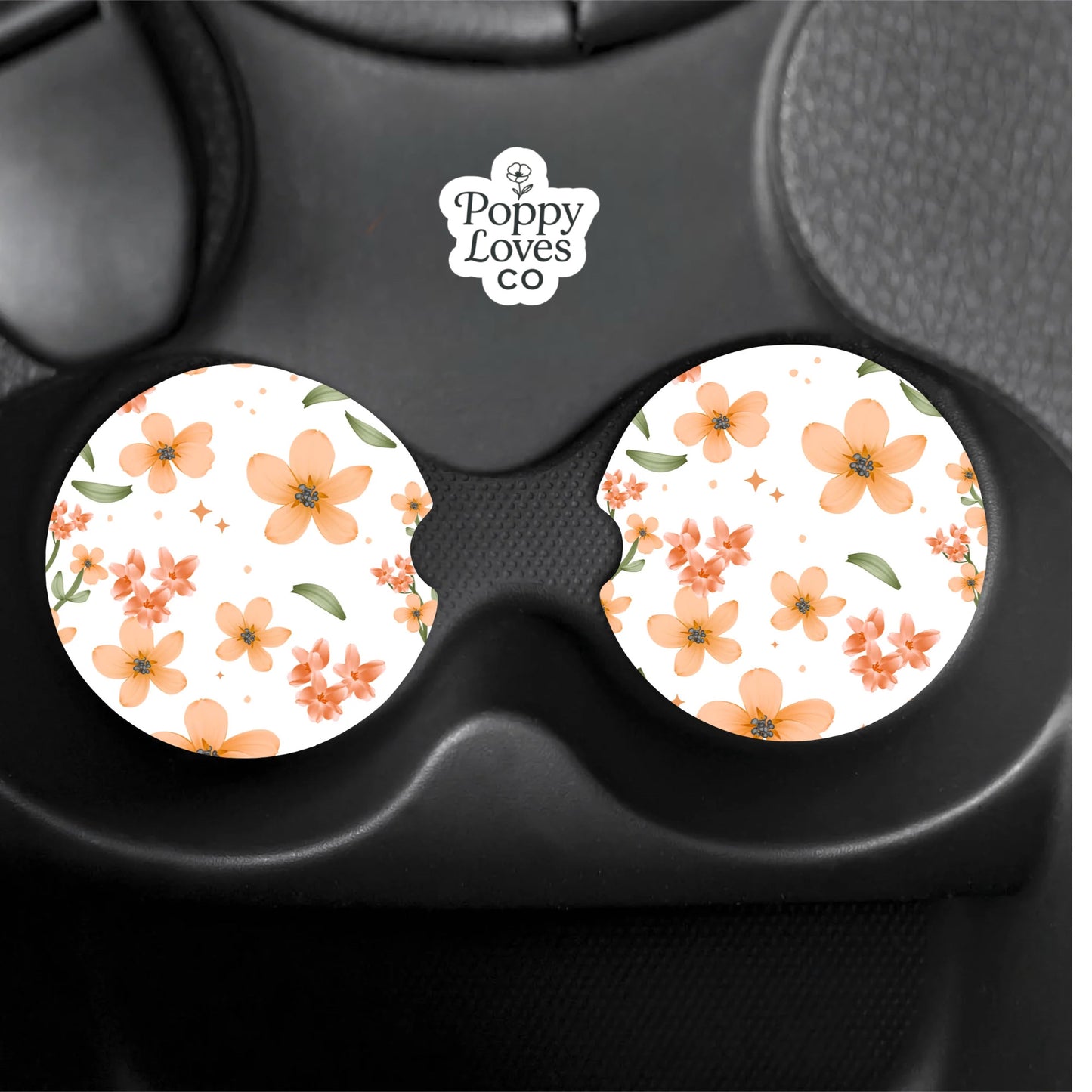 Spring Bloom Car Coasters