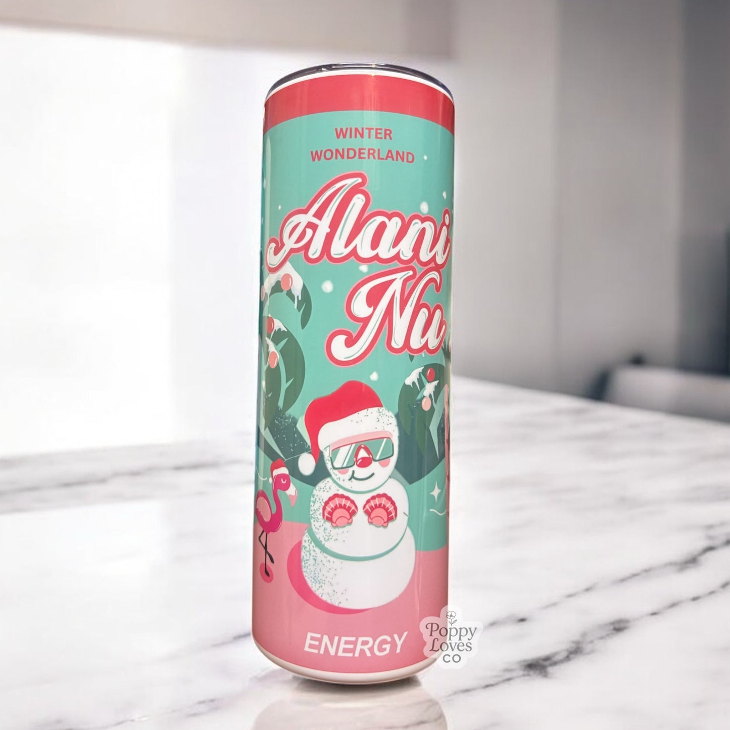 Winter Wonderland 20oz Tumbler (comes with lid & straw)