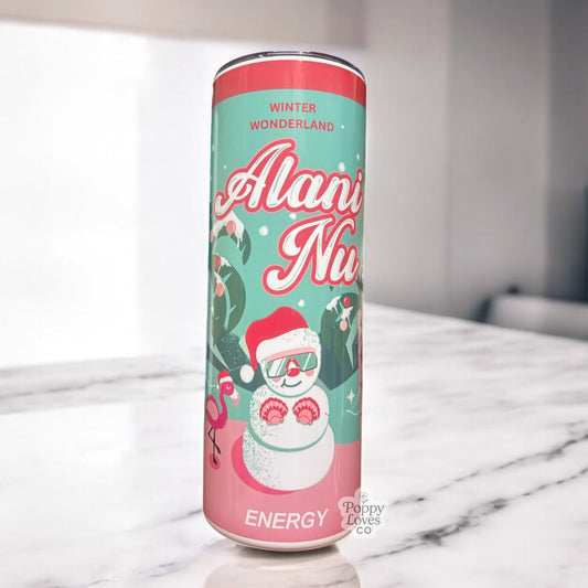 Winter Wonderland 20oz Tumbler (comes with lid & straw)