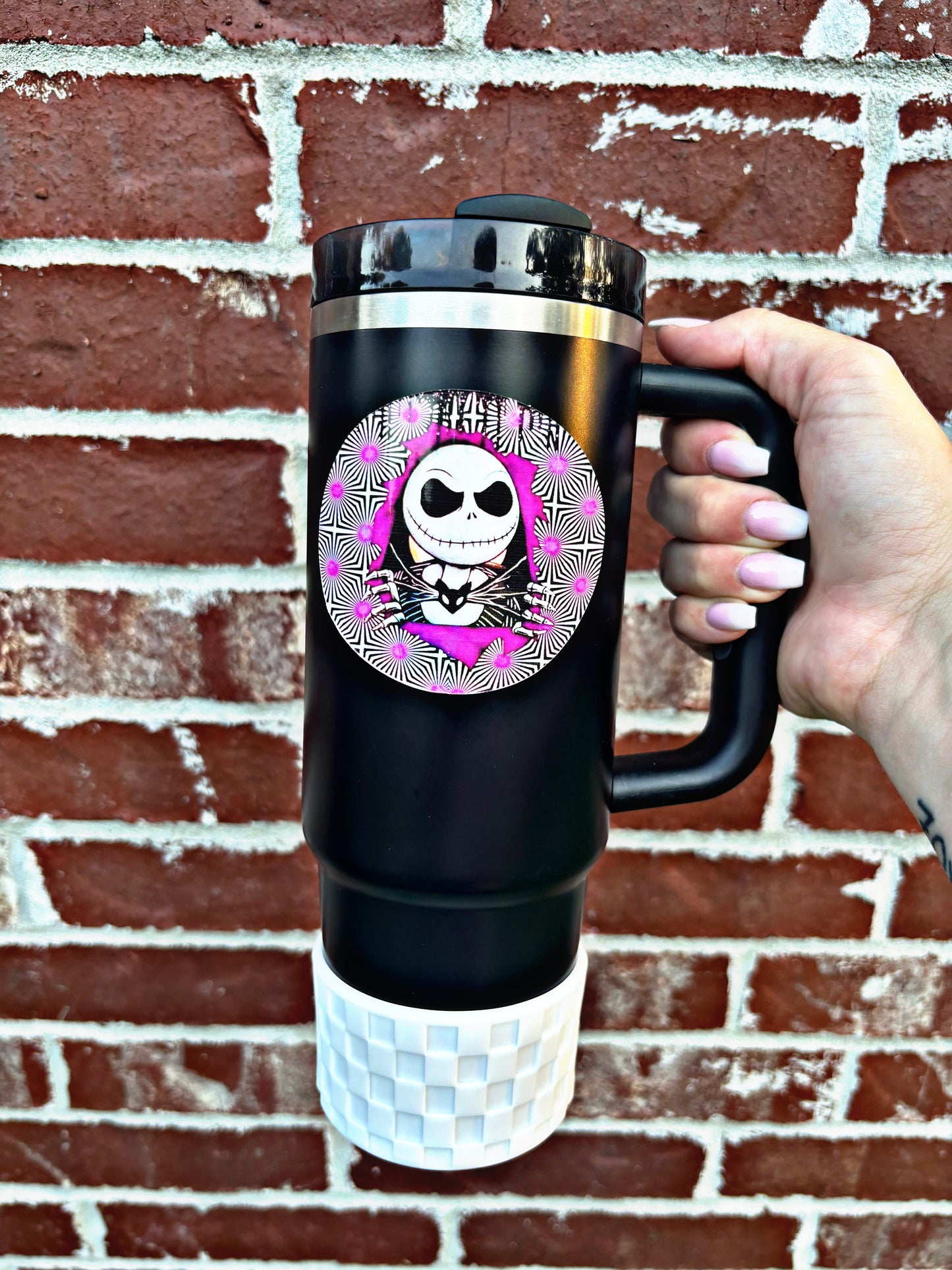 Psychedelic Jack  Halloween Tumbler Magnet