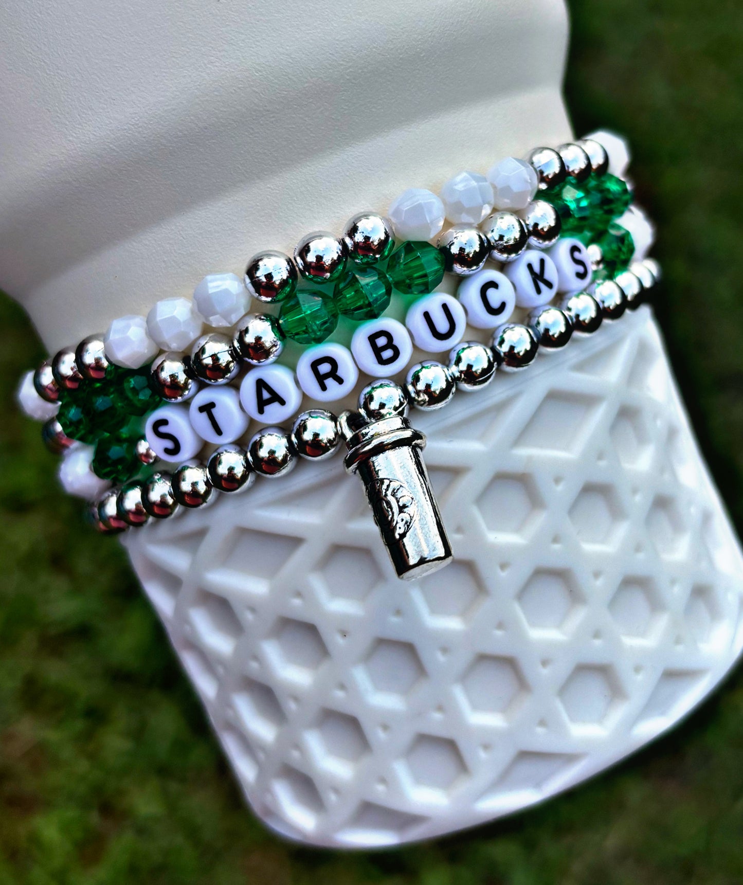 Starbucks Coffee Stanley Cup Bracelets. Coffee Lover.