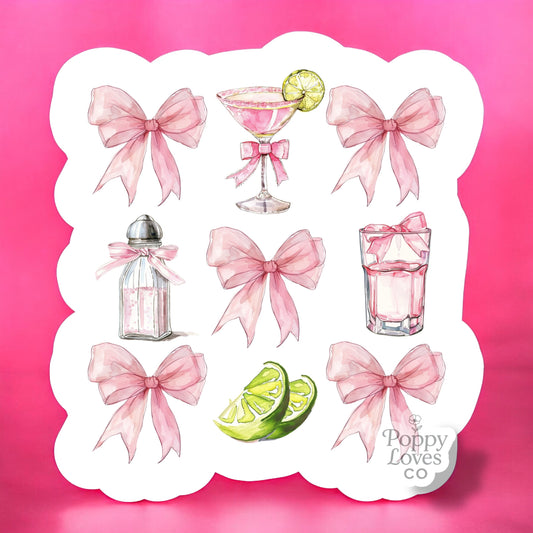 Sips & Lime Drink Magnet