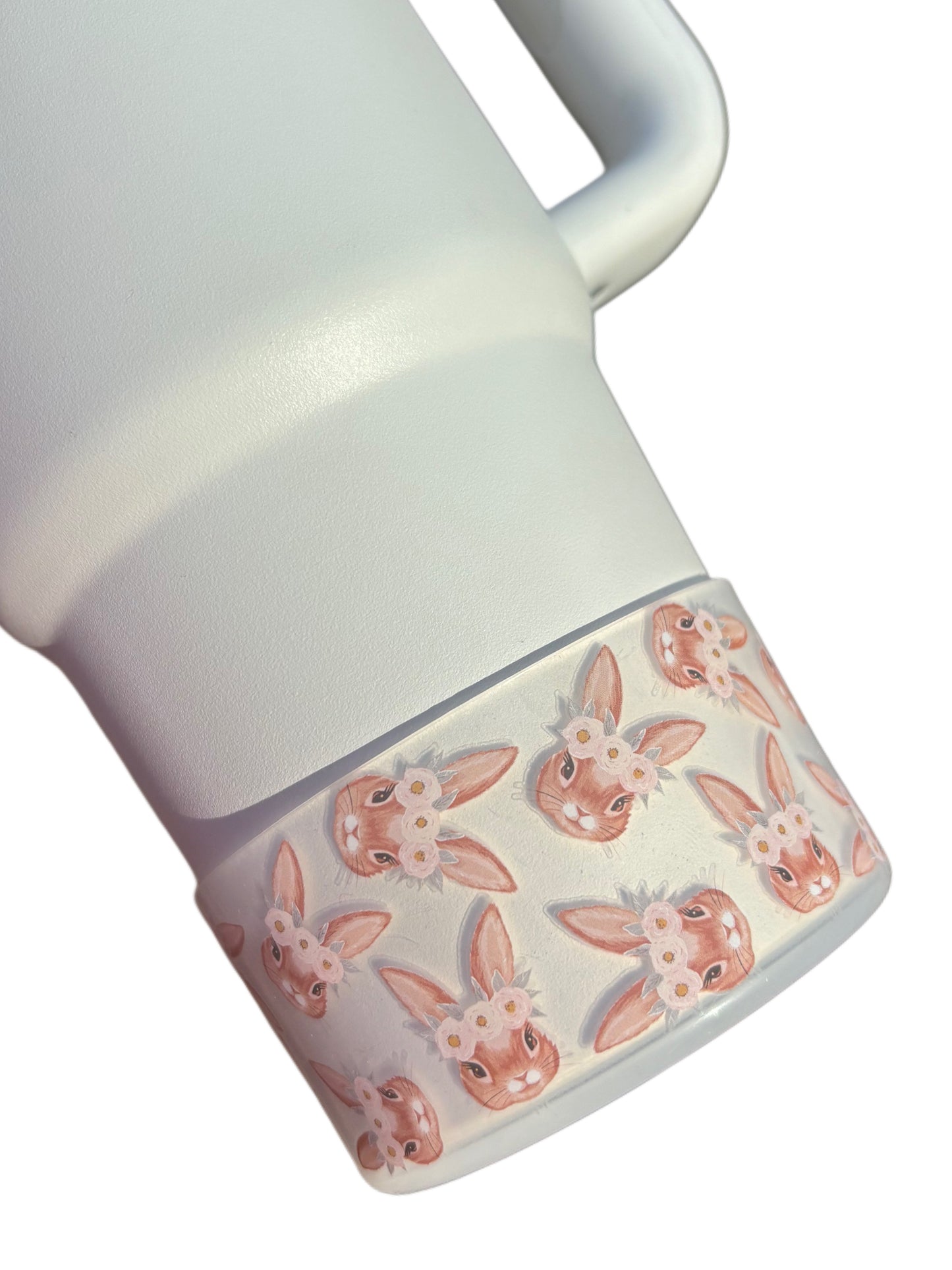 Boho Bunny Transparent Silicone Boot