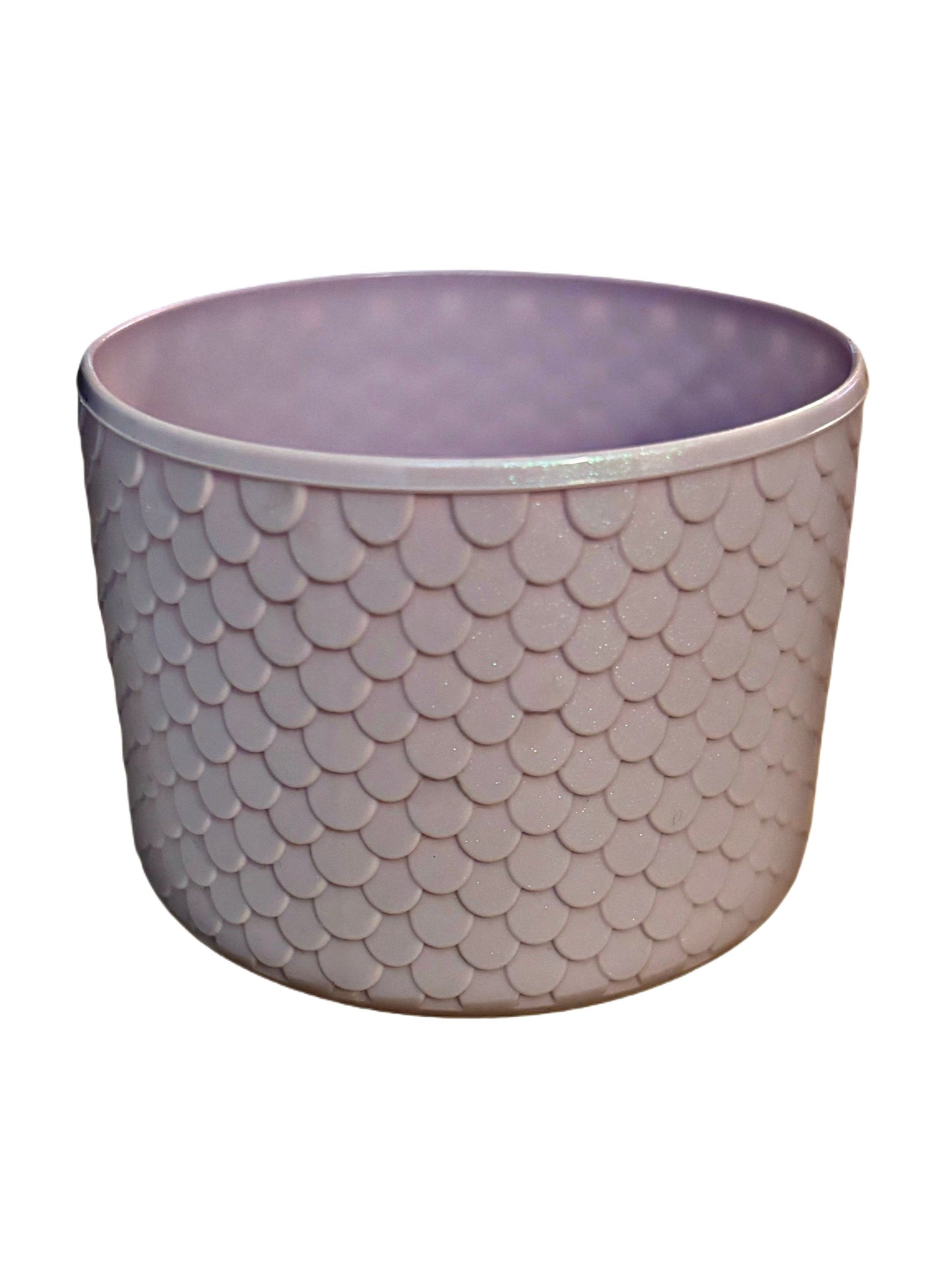 Lilac Shimmer Mermaid Scales Owala Silicone Boot