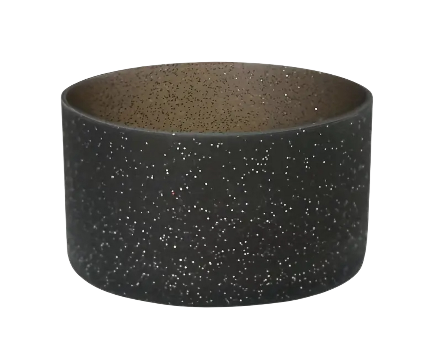 Transparent Black Glitter Silicone Boot