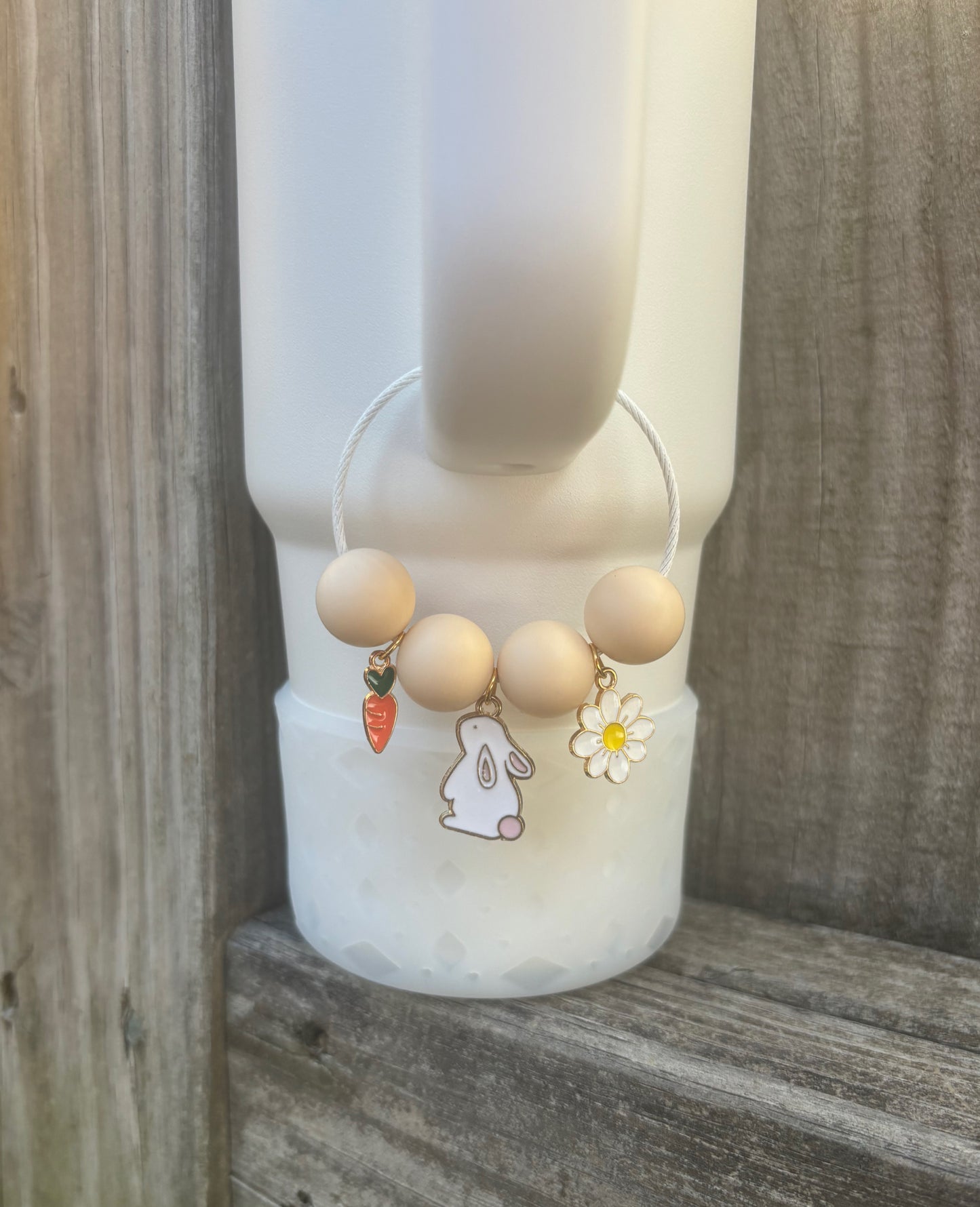 Bunny Handle Charm {Twist Clasp}