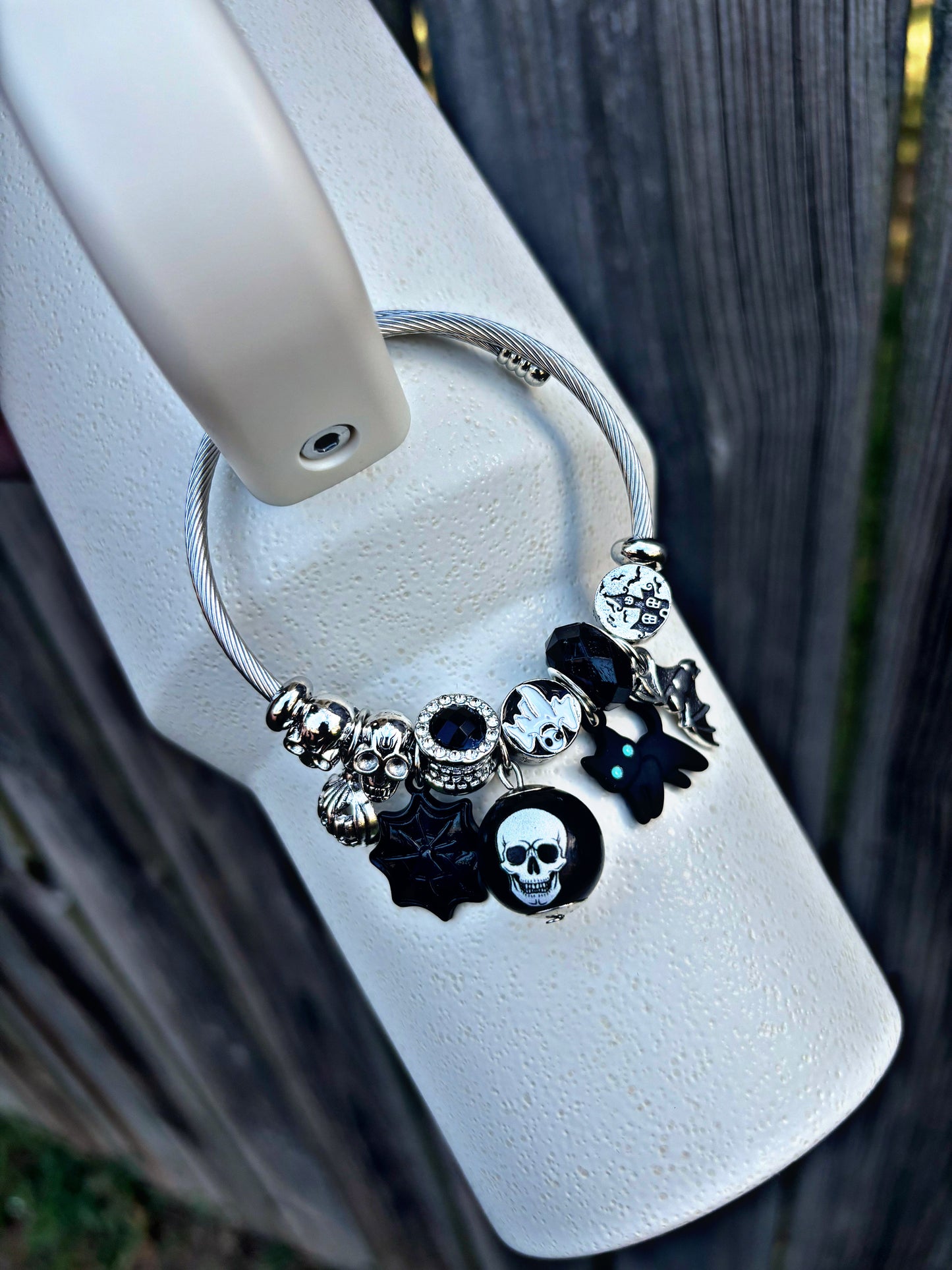 Wicked Halloween Cup Handle Charm Bracelet