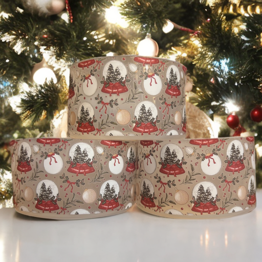 Merry Snowglobe Clear Silicone Boot