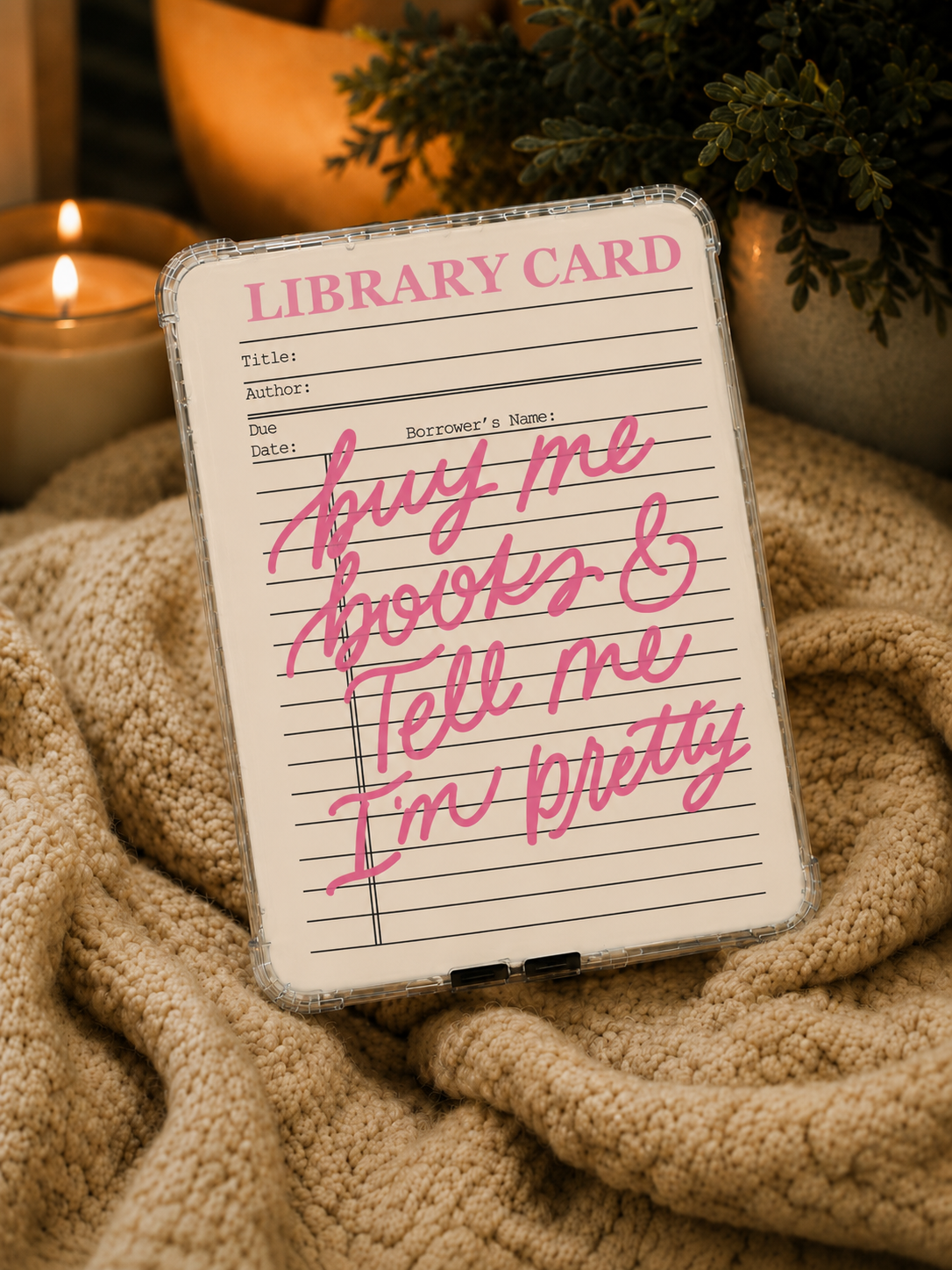 Buy Me Books Kindle Insert