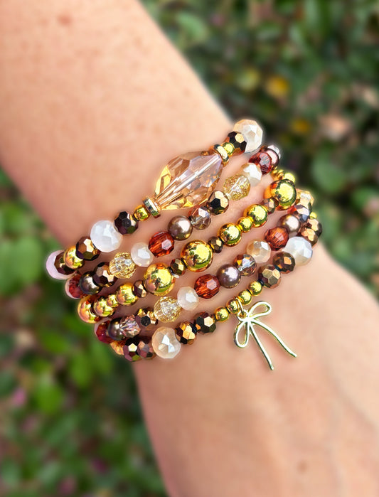 Mocha Latte Wrist Bracelets
