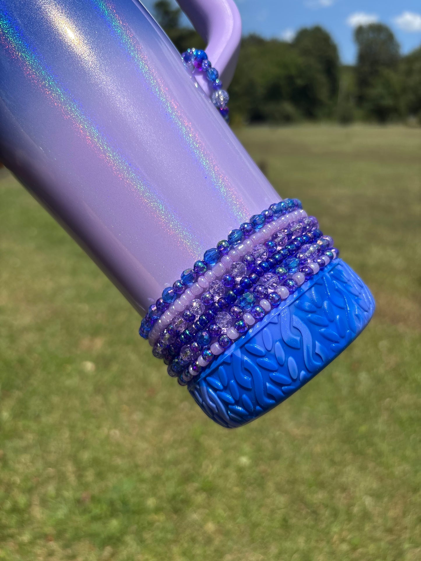 Lilac Dreaming Bracelets Wrist or Tumbler