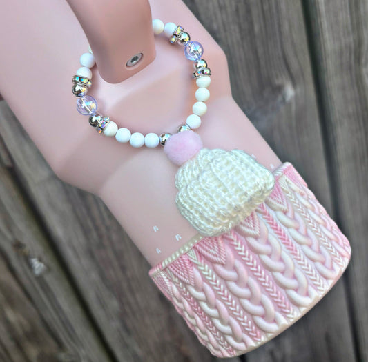 Knit Beanie Handle Charm